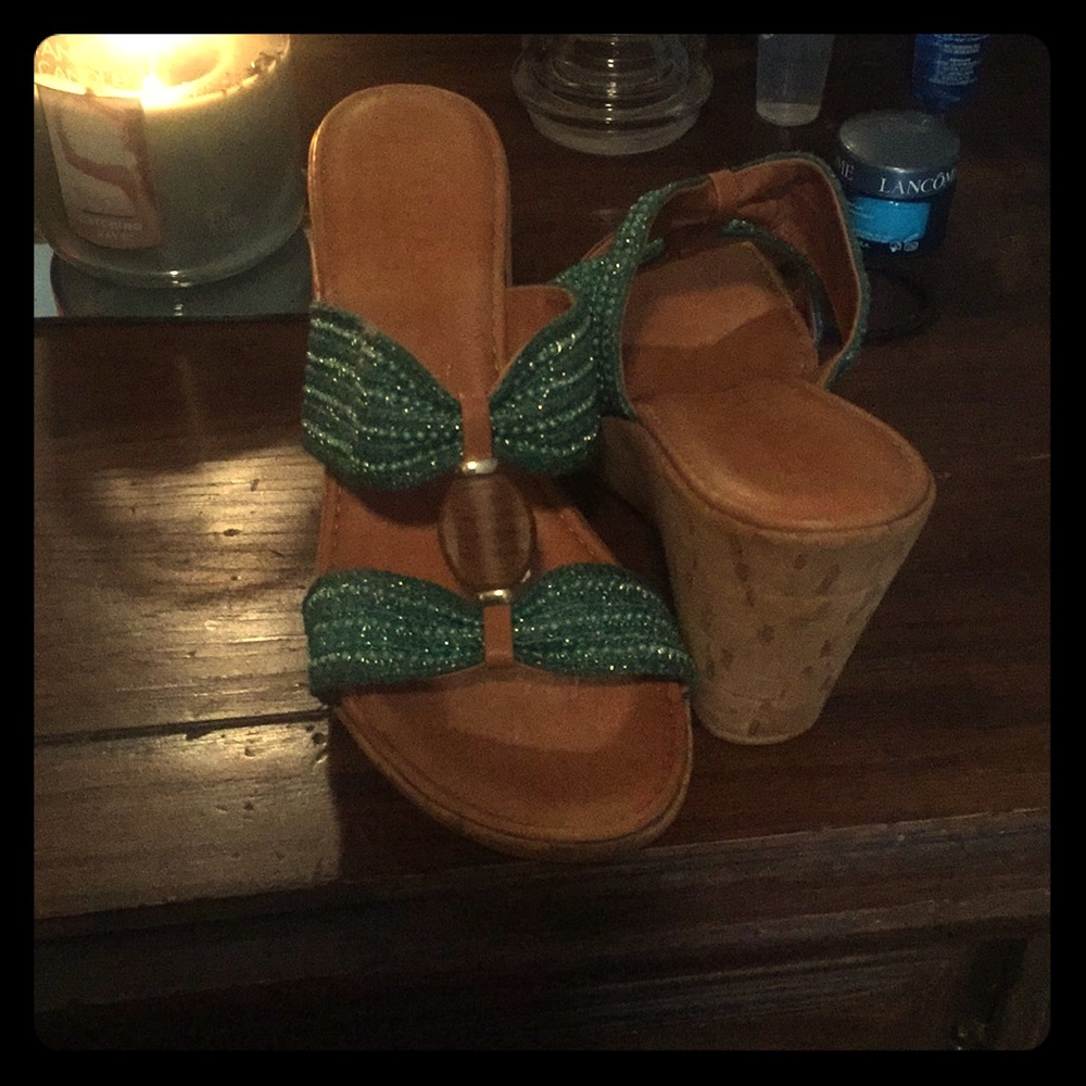 Italian shoe maker wedges